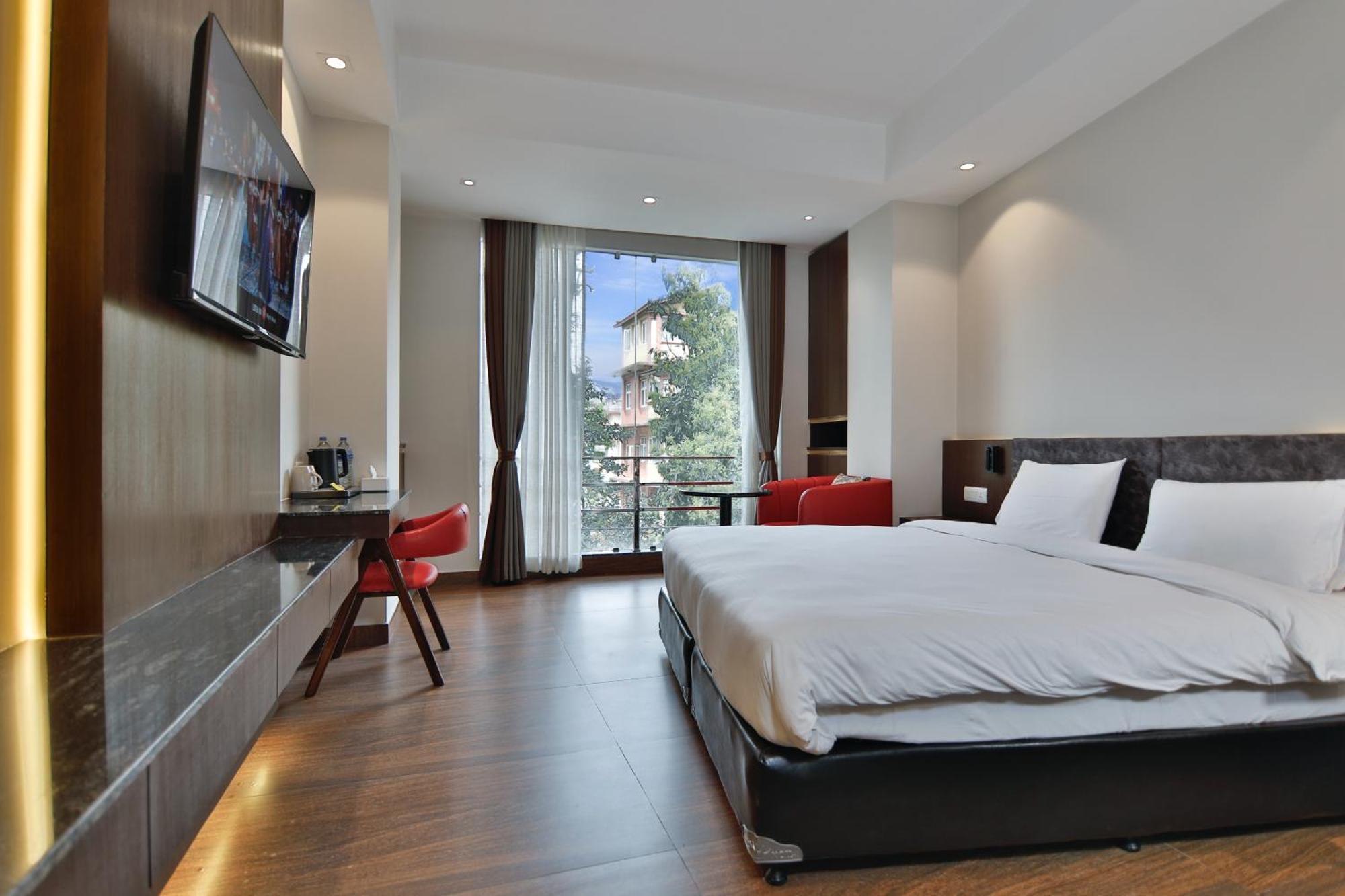 Lakhey Hotel Kathmandu Exterior foto